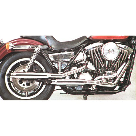 Paughco Shorty exhaust (38"). Chrome kromi pakoputki