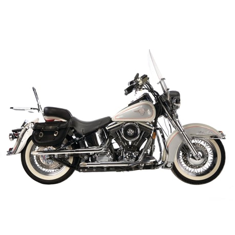 Paughco Shotgun drag pipes (40"). Chrome pakoputki