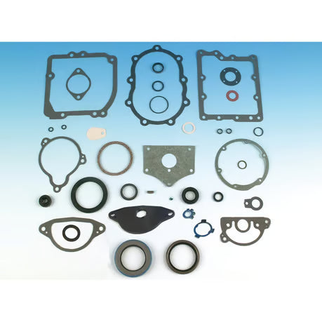 James, 4-speed transmission gasket & seal kit 4-vaihteisen vaihteiston tiivistesarja