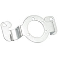 Air cleaner adapter bracket. Chrome Ilmanpuhdistimen sovitinkiinnike. Kromi
