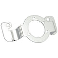 Air cleaner adapter bracket. Chrome Ilmanpuhdistimen sovitinkiinnike. Kromi