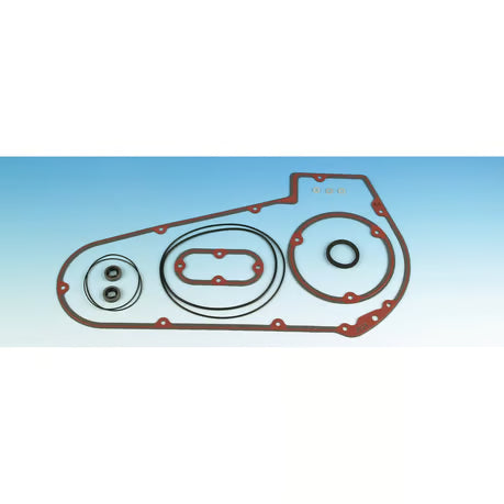 James, primary gasket kit. Outer cover Keskimmäinen tiivistesarja. Ulkokansi