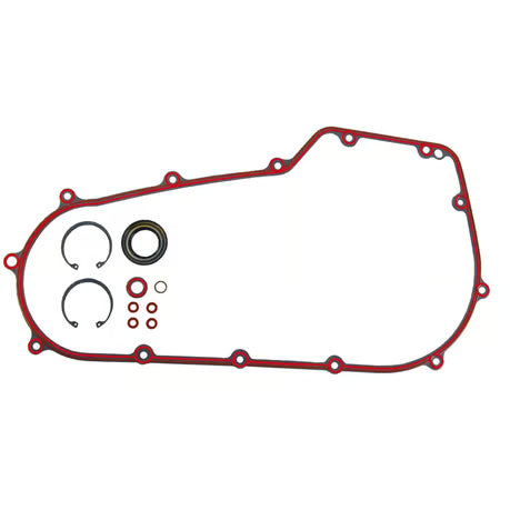 James, pimary cover gasket & seal kit. Outer. Paper Ensiökannen tiiviste- ja tiivistyssarja. Ulompi. Paperi.