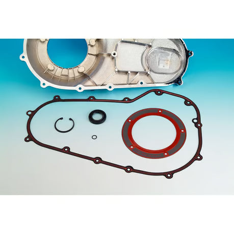 James, primary cover gasket & seal kit. Foamet with bead Pääkannen tiiviste ja tiivistyssarja. Vaahtomuovi helmellä