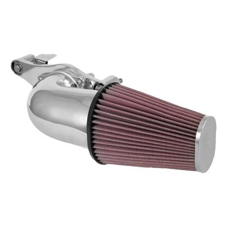 K&N, AirCharger performance air cleaner kit. Polished ilmanpuhdistinsarja kiillotettu