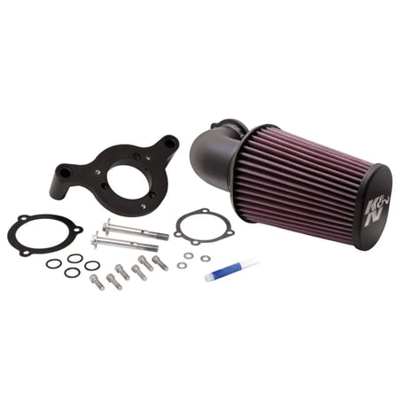 K&N, Aircharger performance air cleaner kit. Black ilmanpuhdistinsarja