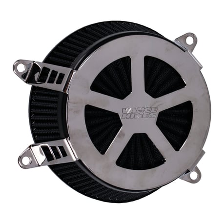 Vance & Hines, Radiant V air cleaner assembly. Chrome ilmanpuhdistinkokoonpano