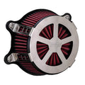 Vance & Hines, Radiant V air cleaner assembly. Brushed ilmanpuhdistinkokoonpano