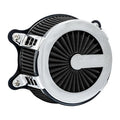 Vance & Hines, Cage Fighter air cleaner assembly. Chrome ilmanpuhdistinkokoonpano