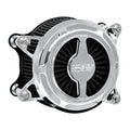 Vance & Hines, VO2 Blade air cleaner assembly. Chrome ilmanpuhdistinkokoonpano
