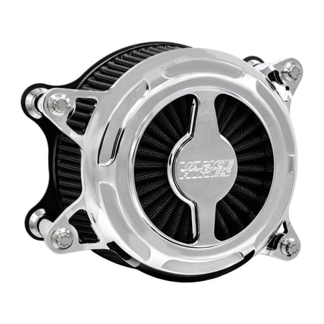 Vance & Hines, VO2 Blade air cleaner assembly. Chrome ilmanpuhdistinkokoonpano