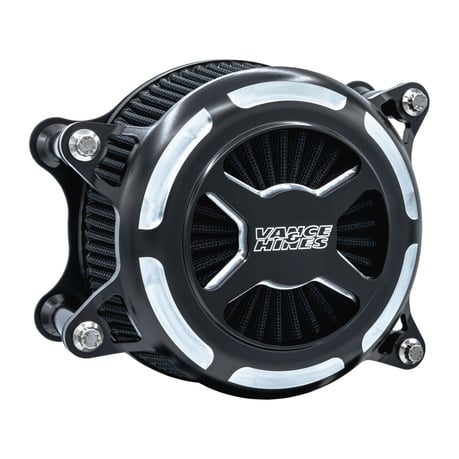 Vance & Hines, VO2 X air cleaner. Black Contrast ilmanpuhdistin