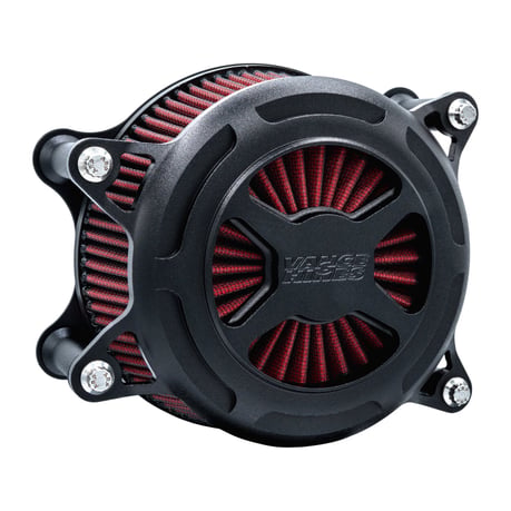 Vance & Hines, VO2 X air cleaner. Wrinkle Black ilmanpuhdistin