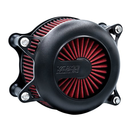 Vance & Hines, VO2 Rogue air intake. Wrinkle Black ilmanpuhdistin