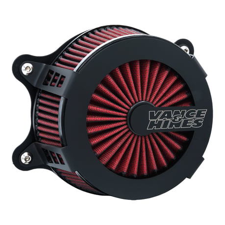 Vance & Hines, VO2 Cage Fighter air cleaner kit. Matte Black ilmanpuhdistin