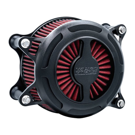 Vance & Hines, VO2 Blade air cleaner. Black wrinkle ilmanpuhdistin