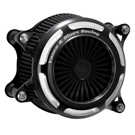 Vance & Hines, VO2 Onyx air cleaner. Matte black CC ilmanpuhdistin