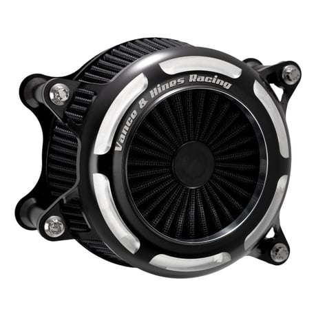 Vance & Hines, VO2 Onyx air cleaner. Black CC ilmanpuhdistin