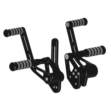 Rick''s Motorcycles, Std forw. control kit. O-Ring. Black