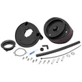 K&N, RK-series Twin Cam oval air cleaner assy. Std width ilmansuodatinkokoonpano