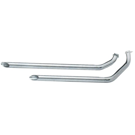 Paughco, Shotgun drags. Extra short. Chrome kromi pakoputki