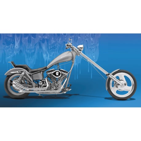 Paughco, Upswept drag pipes. Straight cut. Chrome kromi pakoputki