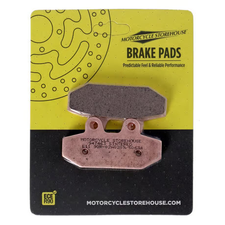MCS, brake pads rear. Sintered MCS, jarrupalat takana. Sintratut.