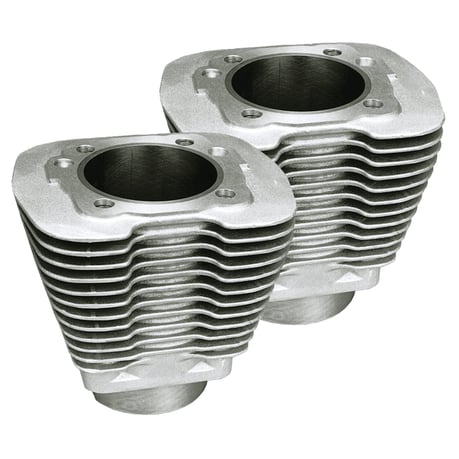 S&S, 3-5/8" big bore Evo cylinder set. Black sylinterisarja