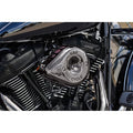 S&S, Stealth Mini-Teardrop air cleaner kit. Lava Chrome ilmanpuhdistinsarja