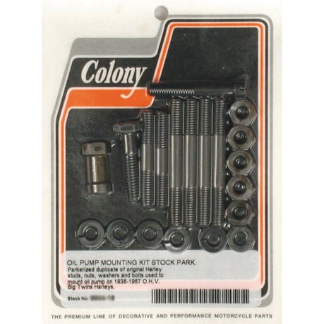 Colony oil pump mount kit OEM style öljypumpun kiinnityssarja