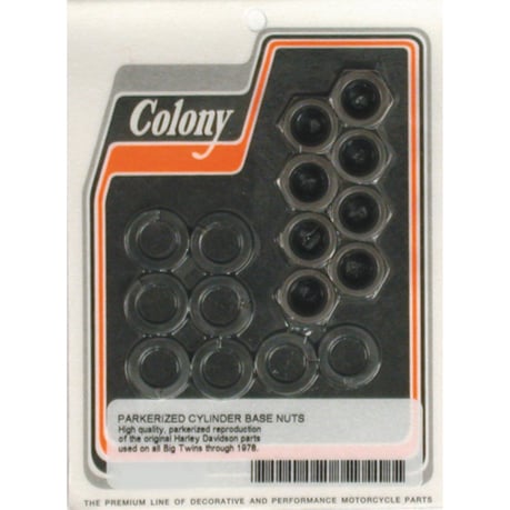 Colony cyl base nut kit sylinterin pohjan mutterisarja