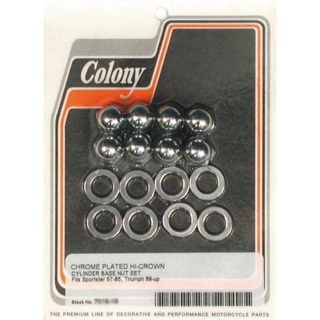 Colony cyl base nut kit sylinterin pohjan mutterisarja