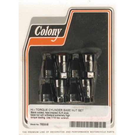 Colony cyl base nut kit sylinterin pohjan mutterisarja