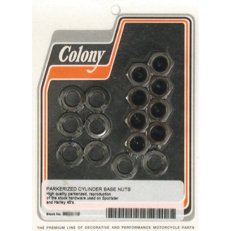Colony cyl base nut kit sylinterin pohjan mutterisarja