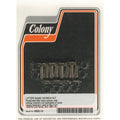 Colony, tappet block mount kit. OEM style, black nostimen lohkon kiinnityssarja.