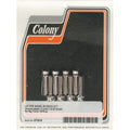 Colony, tappet block mount kit. OEM style, chrome nostimen lohkon kiinnityssarja.