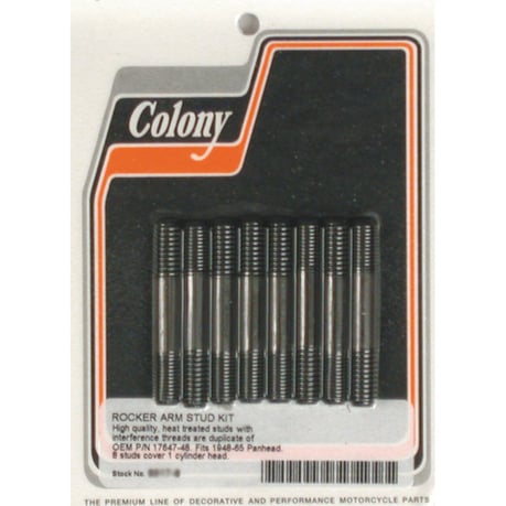 Colony, Panhead rocker arm stud set keinuvivun tappisarja