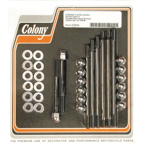 Colony, kampikammion pulttisarja, tapiiri, kromi (66-69 Pan & Early Shovel)