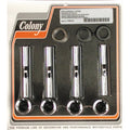 Colony, 40-99 upper pushrod cover kit. Chrome ylemmän työntötangon suojussarja