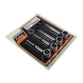 Colony, upper pushrod cover kit. Chrome ylemmän työntötangon suojussarja