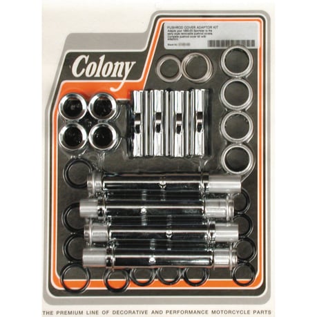 Colony, XL multiple-parts pushrod cover conversion kit XL-kokoinen moniosainen työntötangon suojuksen muunnossarja