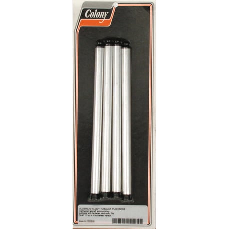 Colony, 61" Knuckle aluminum non-adj. pushrod set 61" Knuckle alumiininen ei-säädettävä työntötankosarja