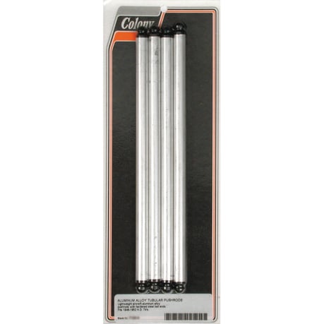 Colony, 74" Pan aluminum non-adj. pushrod set