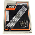 Colony, aluminum adj. pushrod solid conversion kit. Shovel alumiinisen säätötyöntötangon kiinteä muunnossarja.