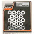 Colony head bolt washer set. Chrome Kannen pultin aluslevysarja.