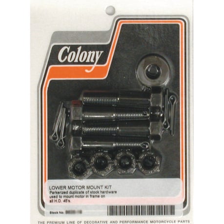 Colony lower motor mount kit alemmat moottorin kiinnityspultit