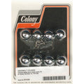 Colony, head bolt cover kit. Acorn, chrome Kannen pultin suojussarja, kromi