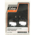 Colony, motor mount bolt covers. Chrome Moottorin kiinnityspulttien suojukset. Kromia.