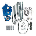 S&S, cam chest kit M8 - Chain drive, water cooled. Chrome PC Nokka-akseliston laakerisarja M8 - Ketjuveto, vesijäähdytteinen. Kromattu PC.