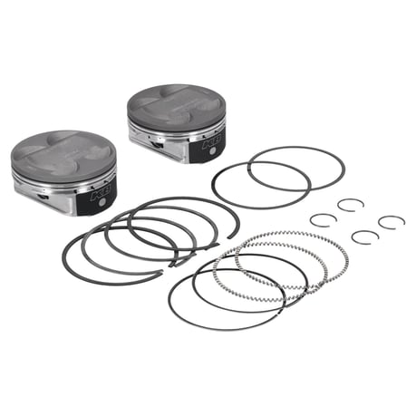KB, M8 114"/117" to 128" big bore conv. piston kit. +.005" mäntäsarja